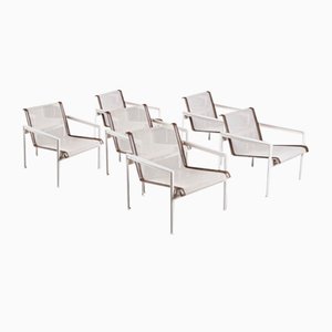 Model 1425 Outdoor Armchairs by Richard Schultz for Knoll International, 1970s, Set of 6