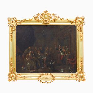 After Jan Joseff Horemans, Feast of Dionysus, 18th Century, Oil on Canvas, Framed