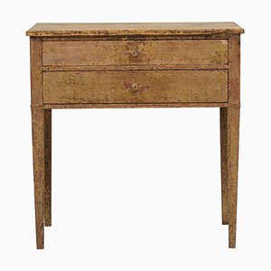 Small Antique Northern Swedish Gustavian Neoclassical Side Table