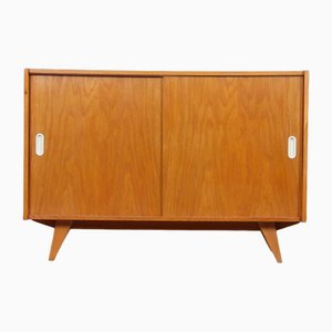 Model U-452 Oak Chest by Jiri Jiroutek for Interior Prague, 1960s