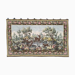 Tapisserie Jacquard Vintage de Style Aubusson, France, 1960s