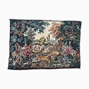 French Jacquard Tapestry in Aubusson Style, 1960s