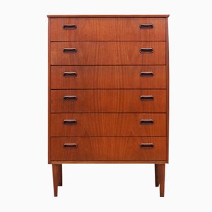 Danish Teak Chest of Drawers, 1960s