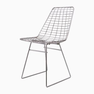 Chrome Steel Wire Chair from Pastoe, 1968