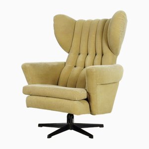 Vintage Swivel Chair in Fabric