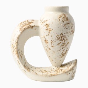 Vaso scultoreo in ceramica di Duifs Keramiek, Olanda, anni '70