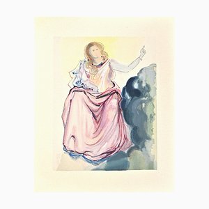 Salvador Dalì, Beatrice Resolves Dante's Doubts, Woodcut Print, 1963