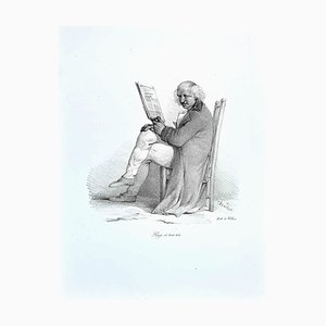 Jean François Villain, Paye et Tais-Toi, Litografía, década de 1850