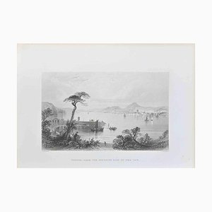 William Henry Bartlett, Dundee dal lato opposto del Tay, XIX secolo, Litografia