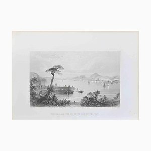 William Henry Bartlett, Dundee from the Opposite Side of the Tay, 19e siècle, Lithographie