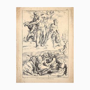 Louise Bouteillier nach Domenico Beccafumi, Komposition, Lithographie, Anfang 1800