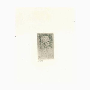 Charles Amand Durand d'après Rembrandt, Tête de Vieillard, Gravure, 19ème Siècle