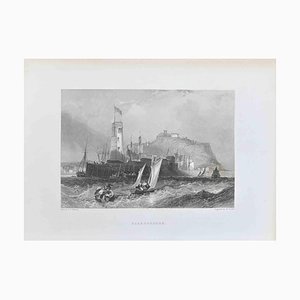 James Duffield Harding, Scarborough, Lithograph, 19th Century