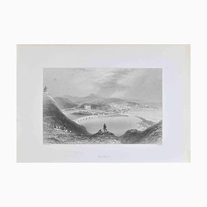 Lithographie William Henry Bartlett, Banff, 19ème Siècle