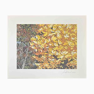 Rolandi (Maurizio Coccia), Landschaften des Herbstes, Siebdruck, 1980er