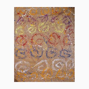 Alfredo Pizzi, Spirals, Acrylic on Canvas, 2020