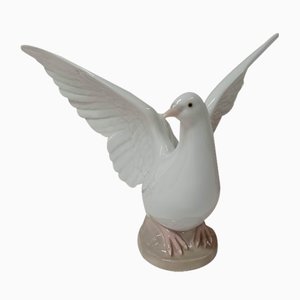 Vintage Dove Figurine in Porcelain from Lladro, 1990s