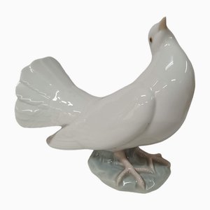 Vintage Taubenfigur aus Porzellan von Lladro, 1970er