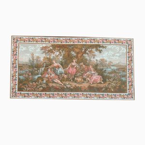 Vintage French Jacquard Tapestry, 1980s