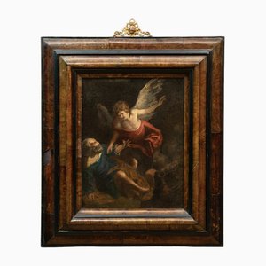 Pietro Novelli, Religiöse Szene, 17. Jh., Öl auf Leinwand