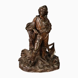 Artista francese, Scultura figurativa, 1880, Bronzo