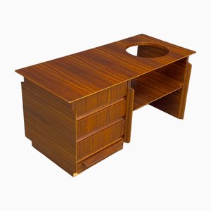 Mesa de centro italiana de madera, años 60