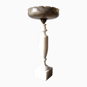 French Louis XVI Table Lamp in Marble, 1890s