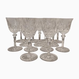 Bicchieri grandi in cristallo Baccarat, anni '50, set di 13