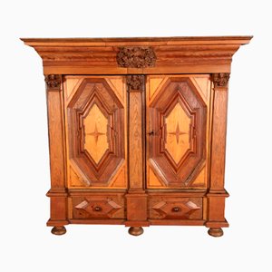 Antique Cabinet in Oak, 1710