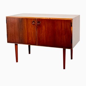 Credenza bassa in palissandro, Danimarca, attribuita a Svend Ellekær