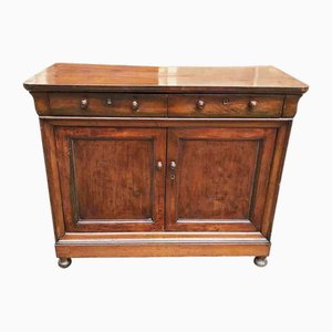 Credenza a due porte in noce