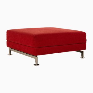 Fabric Stool in Red from Brühl Moule