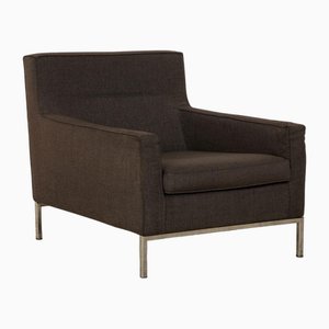 Zanotta Fabric Armchair in Dark Gray