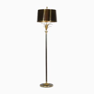 Floor Lamp in Bronze from Maison Charles, 1970s