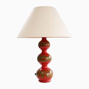 Space Age Bubble Ceramic Table Lamp from Kaiser Leuchten, 1960s