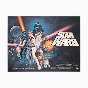 Affiche Star Wars par Chantrell, Royaume-Uni, 1977