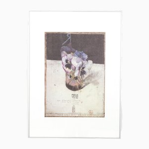 Horst Janssen, Bodegón floral, Aluminio