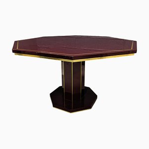 Bordeaux Lacquer Table by Eric Maville
