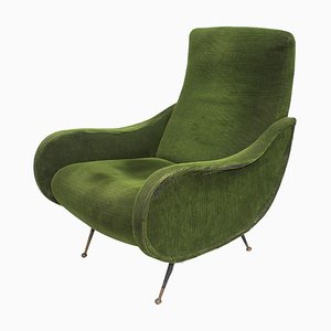 Mid-Century Lounge Chair in the style of M. Zanuso, Italy, 1950s