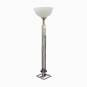 Chrome Plated Iron Floor Lamp, 1970s