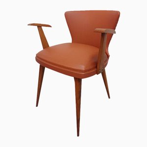 Fauteuil Vintage Marron, 1950s