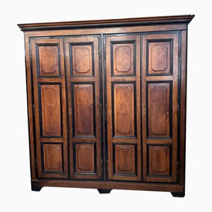 4-Door Wardrobe in Walnut, 1700s