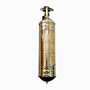 Vintage Brass Fire Extinguisher from Pyrene, 1960s