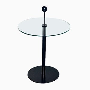 Italian Glass Side Table