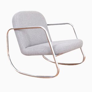 Rocking Chair Bauhaus, Allemagne, 1960s