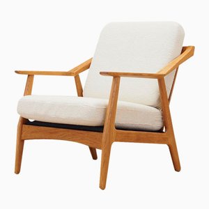 Danish Oak Armchair by H. Brockmann Petersen for Randers Møbelfabrik, 1960s