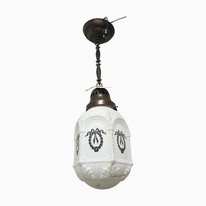Gustavian Style Hanging Lamp, 1940s