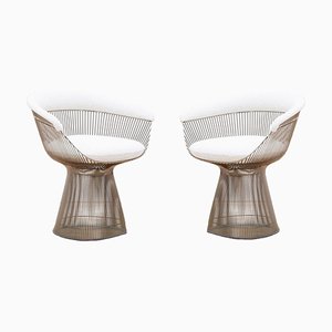 Sillas vintage de Warren Platner para Knoll International, años 60. Juego de 2