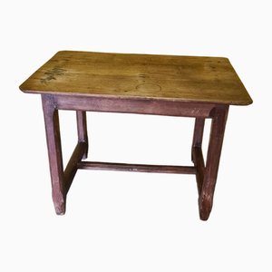 French Oak Side Table, 1800s