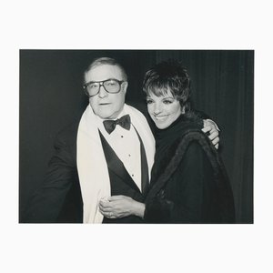 Liza Minelli avec Gene Kelly, 1985, Photographie